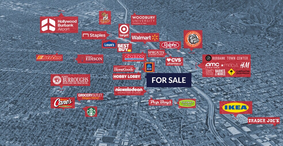 More Photos Of 501-507 N Victory Blvd, Burbank Storefront For Sale