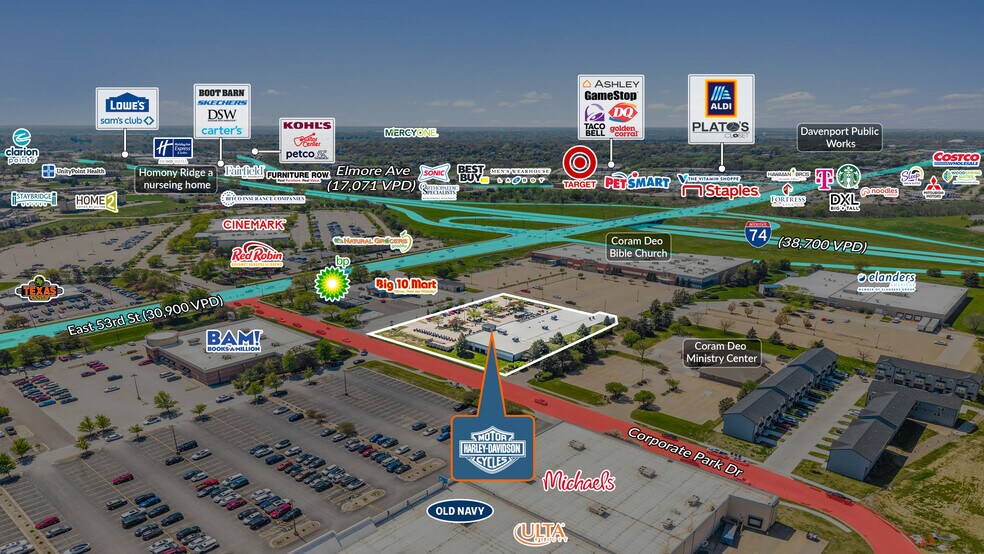 More Photos Of 5320 Corporate Park Dr, Davenport Auto Dealership For Sale