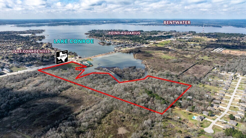 Primary Photo Of Lake Conroe Hills Dr & FM 1097 W, Willis Land For Sale