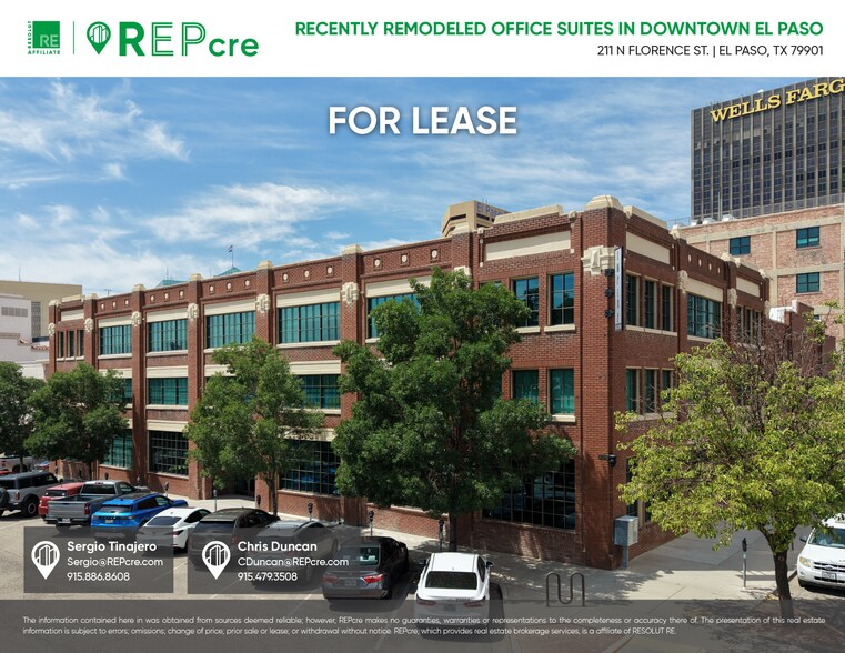 Primary Photo Of 211 N Florence St, El Paso Office For Lease