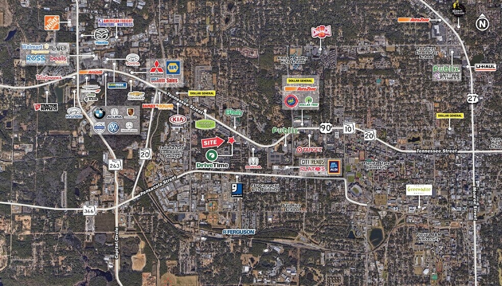 More Photos Of 2419 W Tennessee St, Tallahassee Auto Dealership For Lease