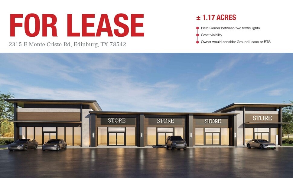 Primary Photo Of 2315 E Monte Cristo Rd, Edinburg Land For Lease