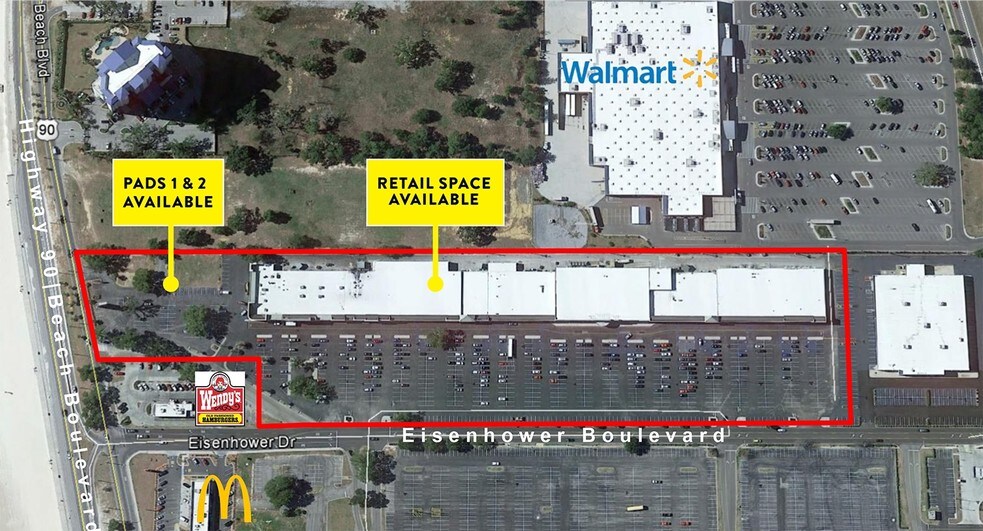 More Photos Of 2650 Beach Blvd, Biloxi Storefront For Lease