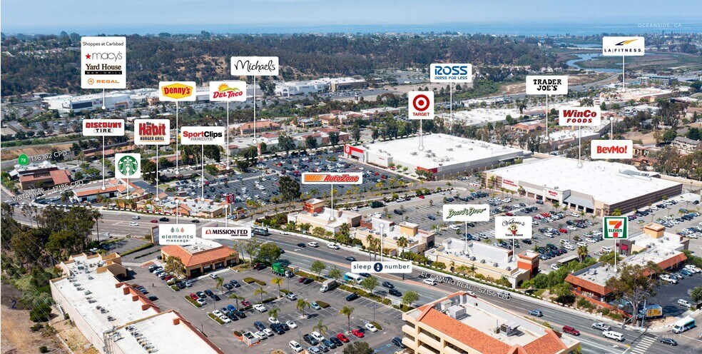 More Photos Of 2213-2281 S El Camino Real -, Oceanside Unknown For Lease