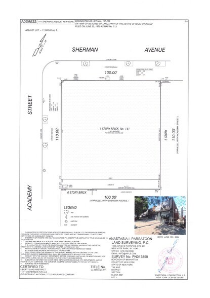More Photos Of 141 Sherman Ave, New York General Retail For Sale