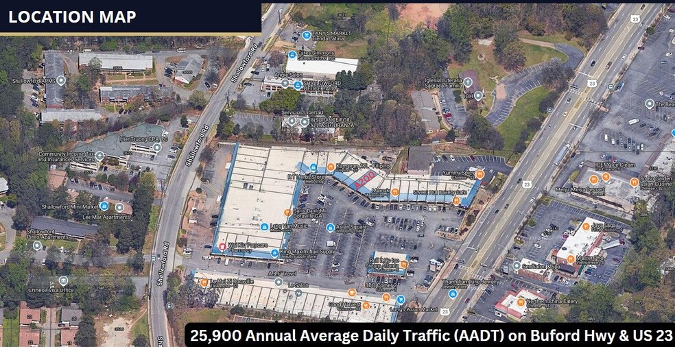 More Photos Of 5150 Buford Hwy NE, Doraville Storefront For Lease