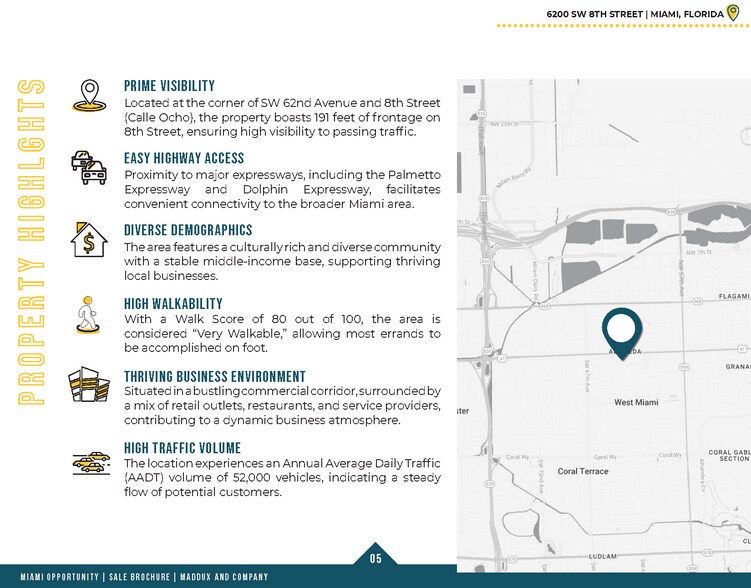 More Photos Of 6200 SW 8th St, West Miami Freestanding For Sale