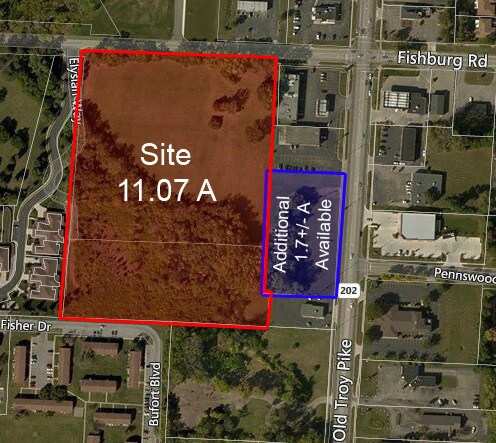 Primary Photo Of 5881 Old Troy Pike, Huber Heights Land For Sale