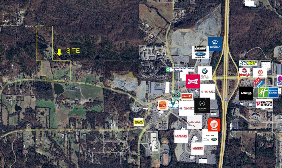 Primary Photo Of 13320 Colonel Glenn Rd, Little Rock Land For Sale