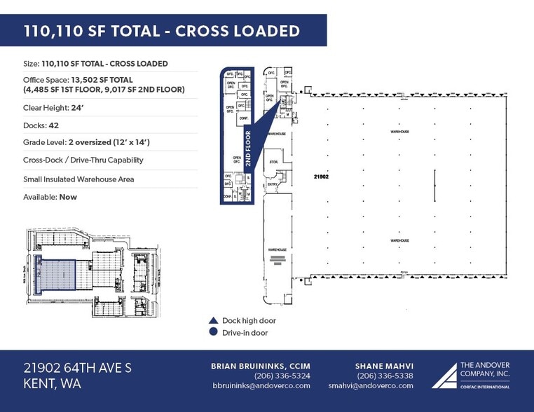 More Photos Of 21901 67th Ave S, Kent Distribution For Lease