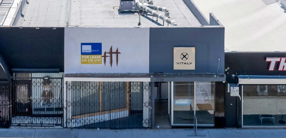 More Photos Of 7714-7716 Melrose Ave, Los Angeles Freestanding For Lease