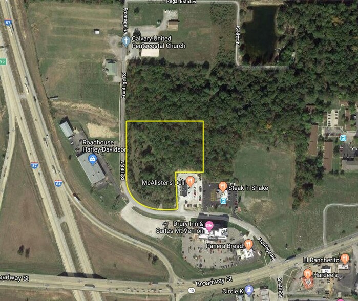 N 44th St Frontage Rd