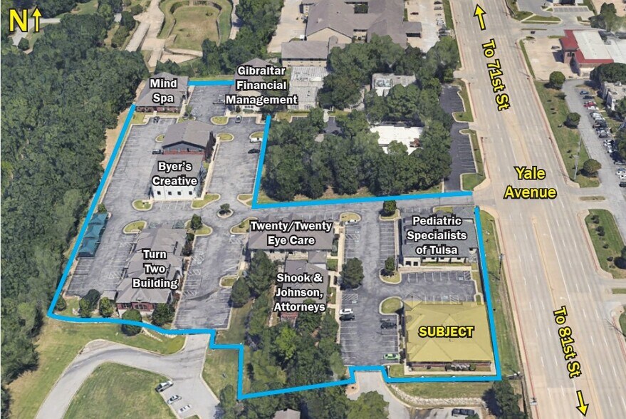 More Photos Of 7424 S Yale Ave, Tulsa Medical For Lease