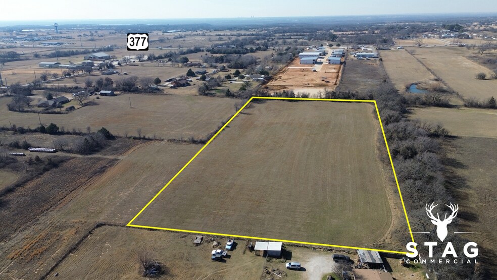 Primary Photo Of 4320 HWY 377, Aubrey Land For Sale