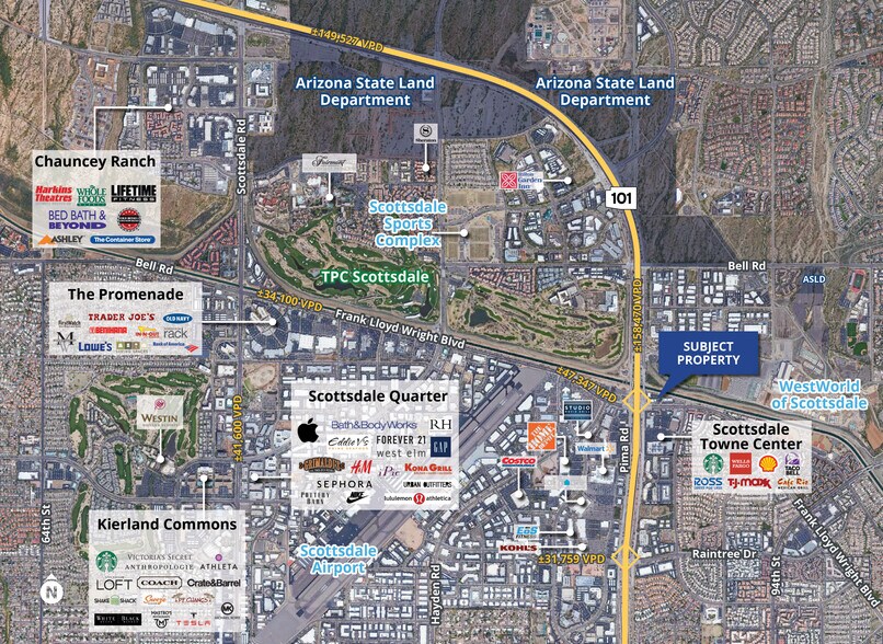 More Photos Of NE Loop 101 & Frank Lloyd Wright Blvd, Scottsdale Unknown For Lease