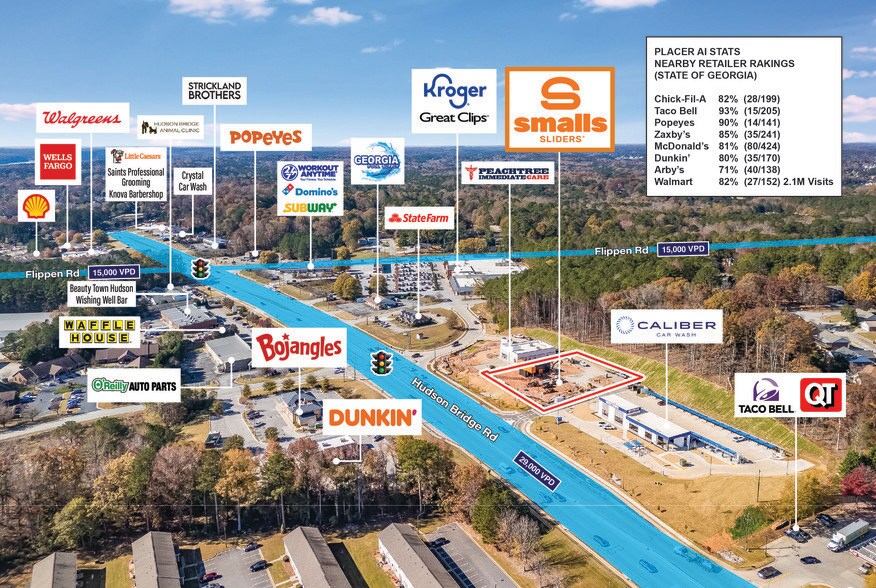 More Photos Of 1660 Hudson Bridge Rd, Stockbridge Fast Food For Sale