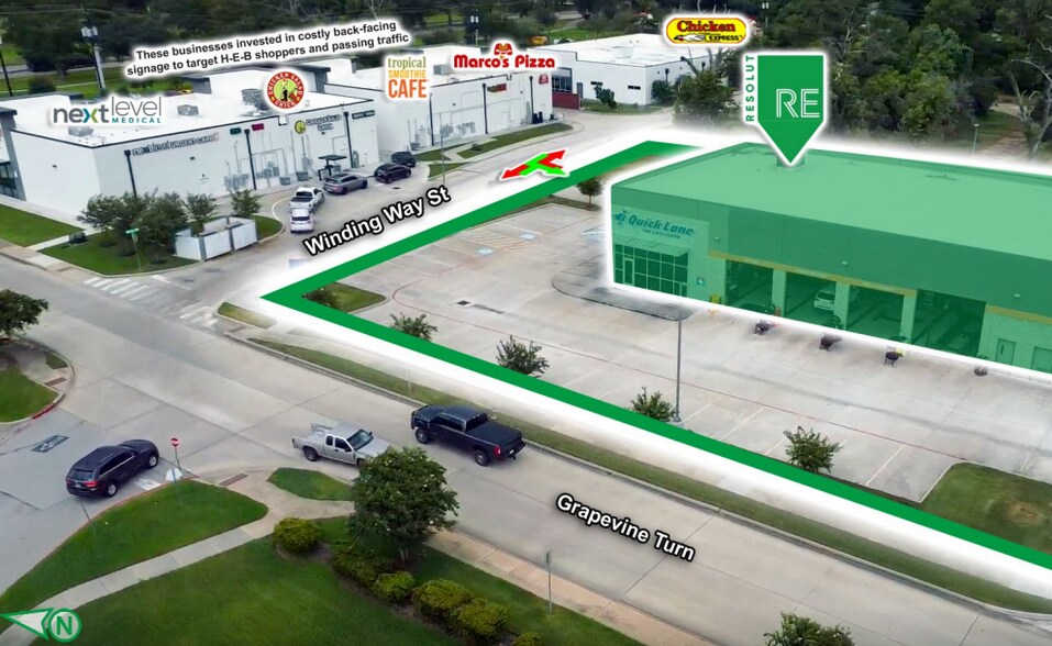 More Photos Of 220 Grapevine Turn St, Lake Jackson Auto Repair For Sale