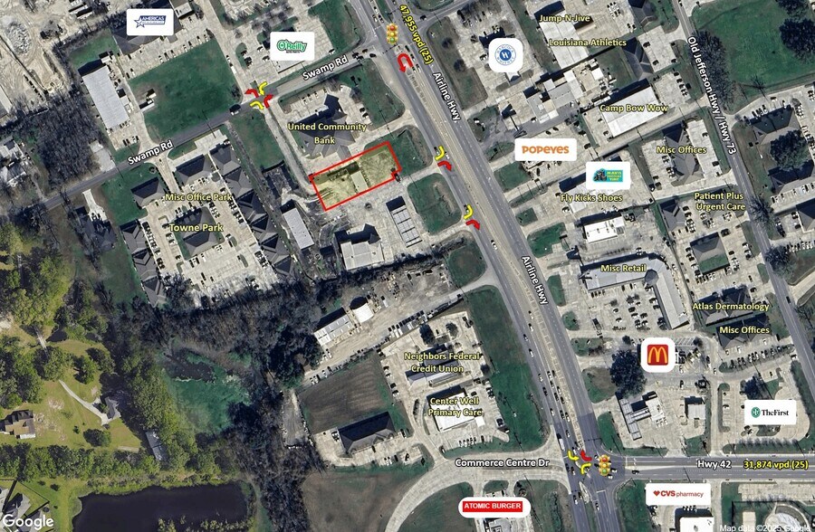 More Photos Of 17227 Airline Hwy, Prairieville Land For Sale