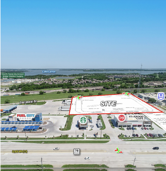 Primary Photo Of 1820 N. SH 78, Wylie Land For Sale