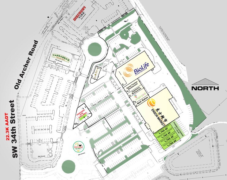 More Photos Of 3405 SW 34th St, Gainesville Unknown For Lease