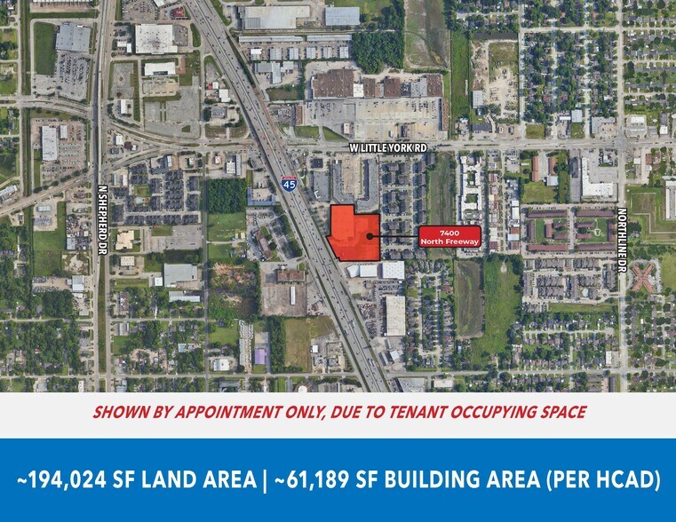 Primary Photo Of 7400 North Fwy, Houston Freestanding For Sale