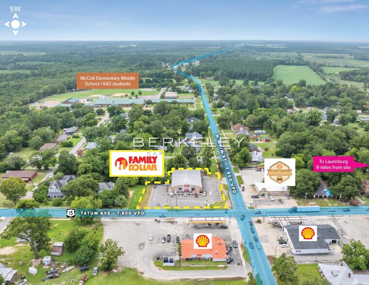 More Photos Of 100 W Tatum Ave, McColl Freestanding For Sale