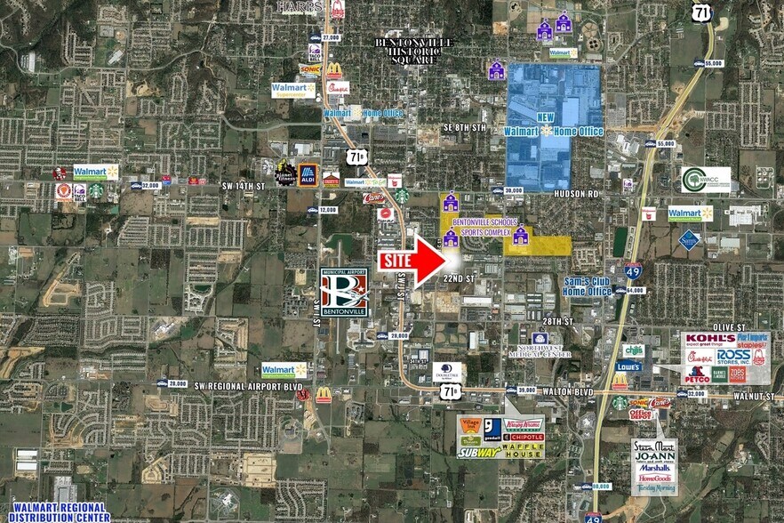 More Photos Of SE C St, Bentonville Land For Sale