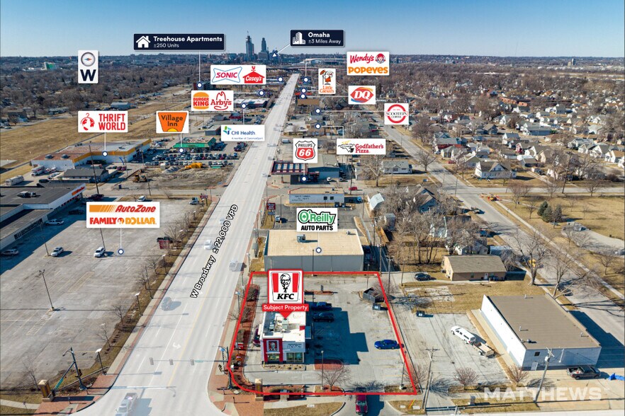 More Photos Of 2810 W Broadway, Council Bluffs Fast Food For Sale