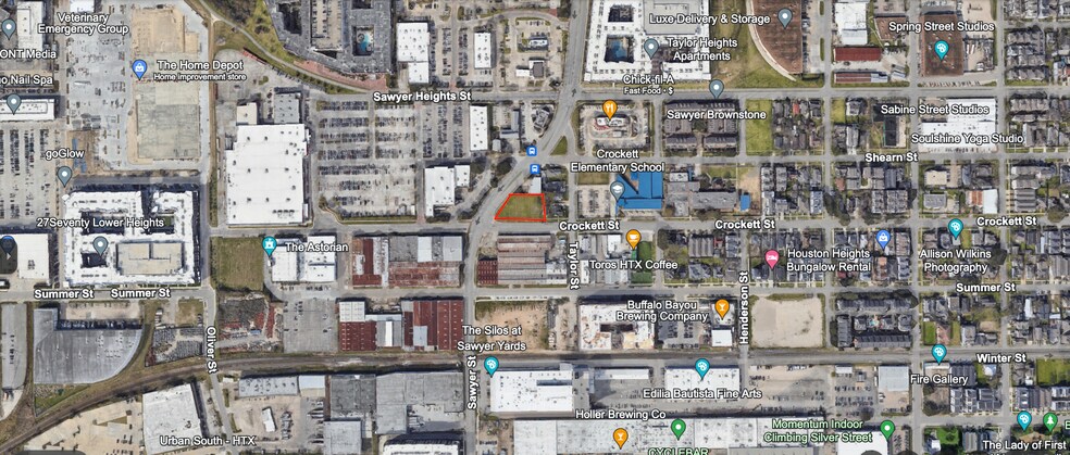 More Photos Of 1819 Sawyer St, Houston Land For Lease