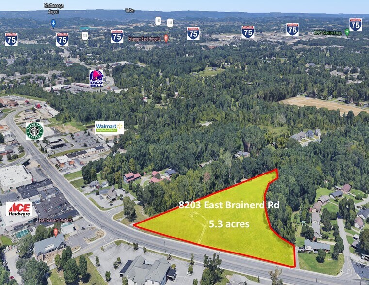 More Photos Of 8203 E Brainerd Rd, Chattanooga Land For Sale