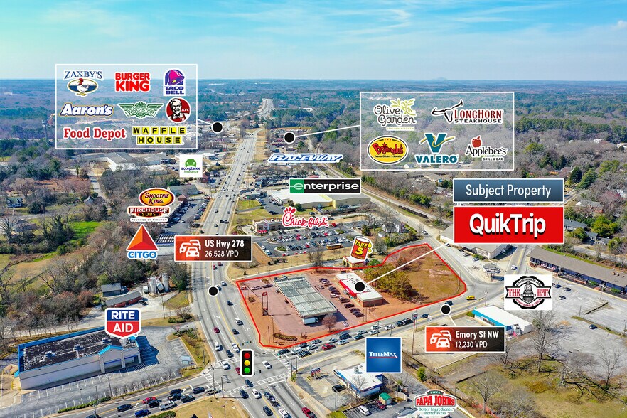 More Photos Of 3214 Us-278, Covington Service Station For Sale