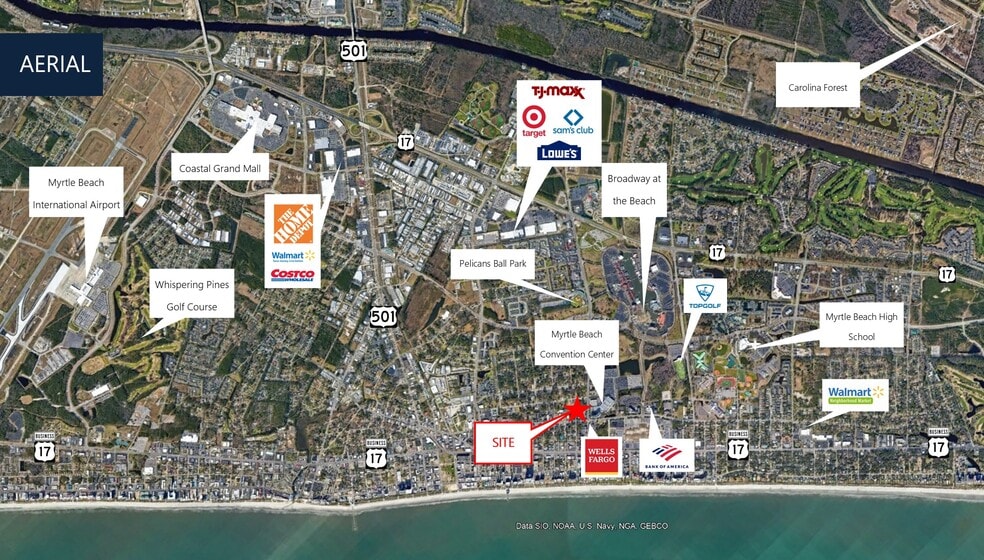 More Photos Of 2003 Oak St, Myrtle Beach Office For Sale