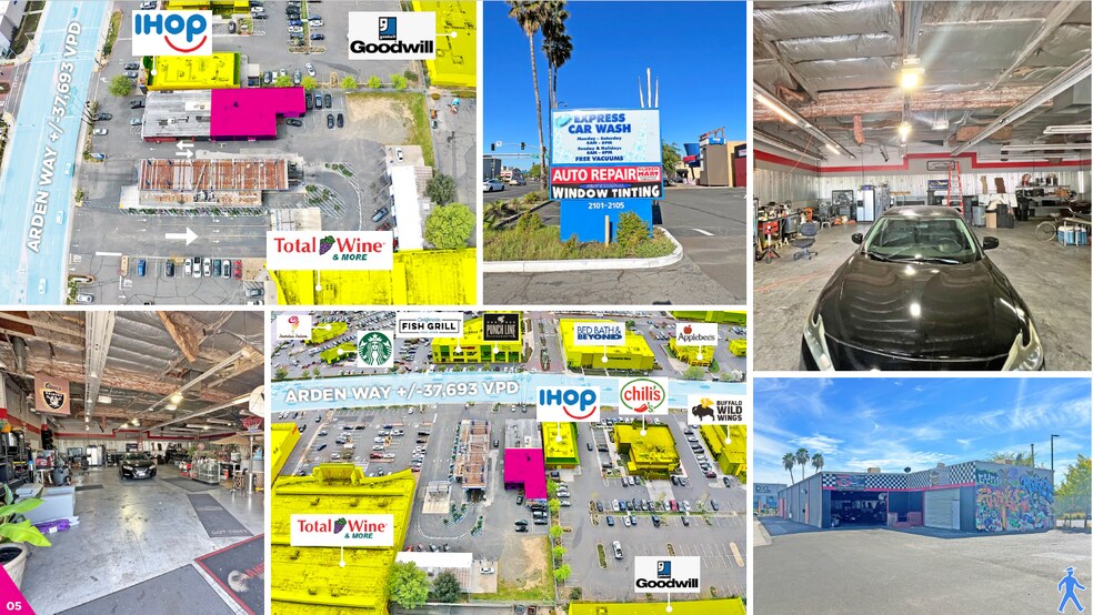 More Photos Of 2101 Arden Way, Sacramento Auto Repair For Lease