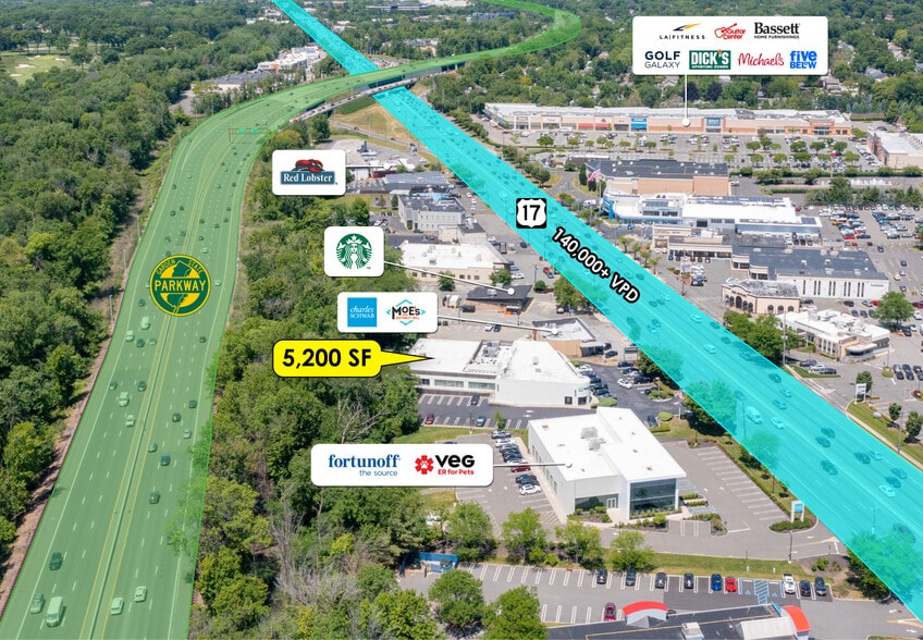 More Photos Of 163-165 NJ-17, Paramus Bank For Lease