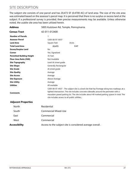 More Photos Of 5005 Kutztown Rd, Temple Storefront Retail Residential For Sale