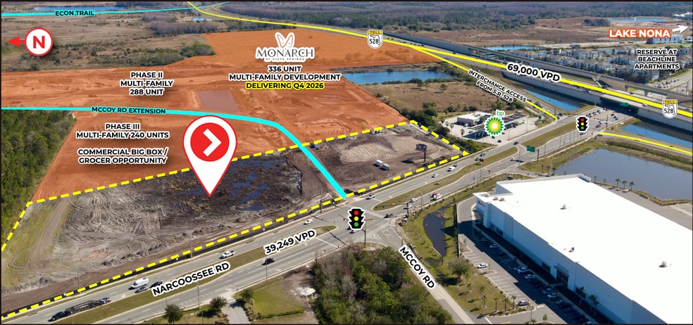 More Photos Of Narcoossee Rd & McCoy Rd, Orlando General Retail For Lease