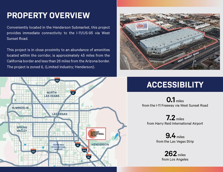 More Photos Of 748 W Sunset Rd, Henderson Manufacturing For Lease