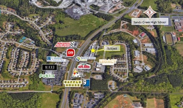 More Photos Of 26 Carriage Oaks Dr, Tyrone Storefront For Sale