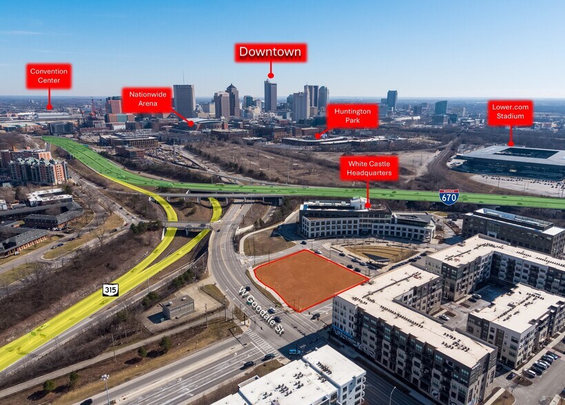 Primary Photo Of 555 W Goodale St, Columbus Land For Lease