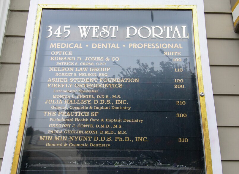 More Photos Of 345 W Portal Ave, San Francisco Medical For Sale
