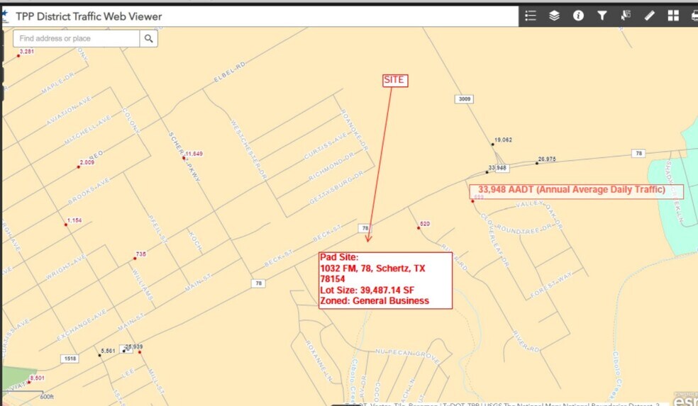 More Photos Of 1032 FM 78, Schertz Land For Sale