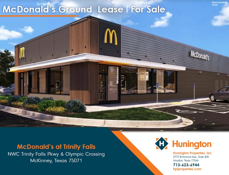 Primary Photo Of NWC Trinity Falls Pkwy & Olympic Crossing, McKinney Fast Food For Sale