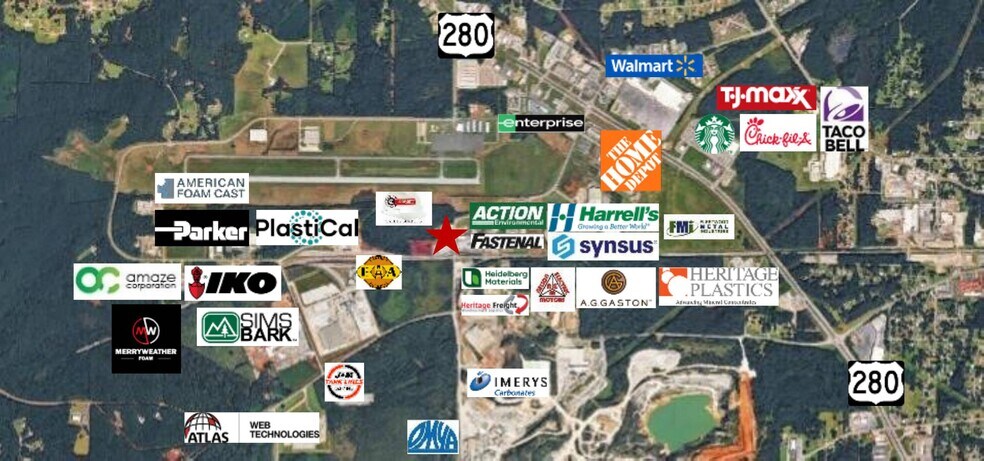 More Photos Of 697 Gene E Stewart blvd, Sylacauga Industrial For Lease