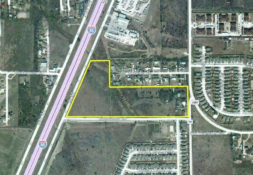 More Photos Of IH 35 & Glenview Ln, Buda Land For Sale