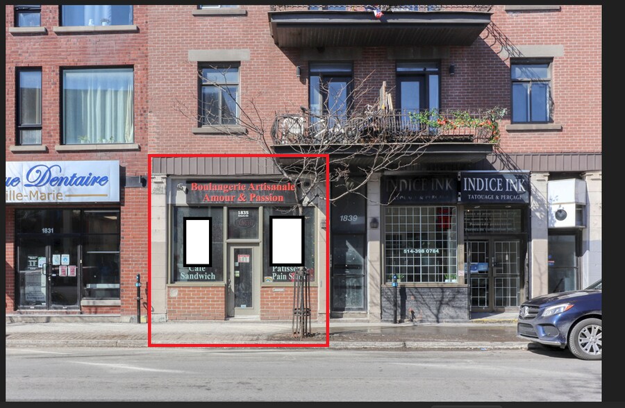 More Photos Of 1835-1841 Rue Ontario E, Montréal Storefront Retail Residential For Lease