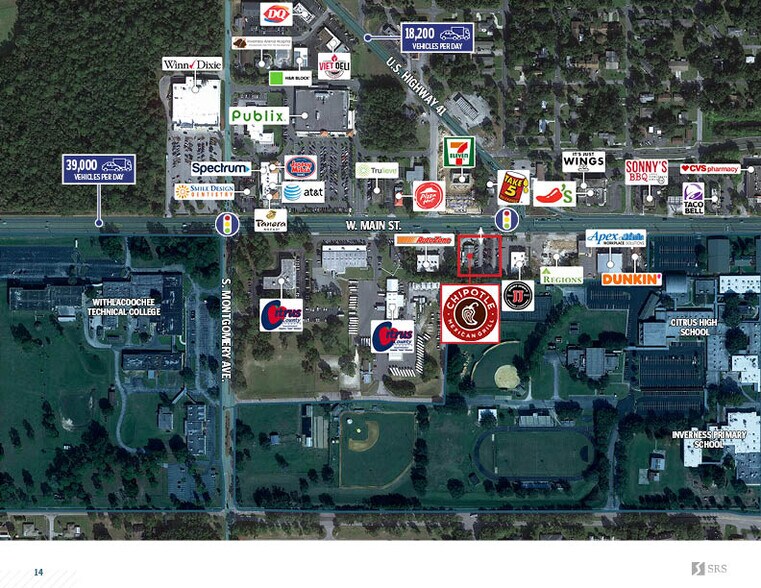 More Photos Of 911 W Main St, Inverness Restaurant For Sale