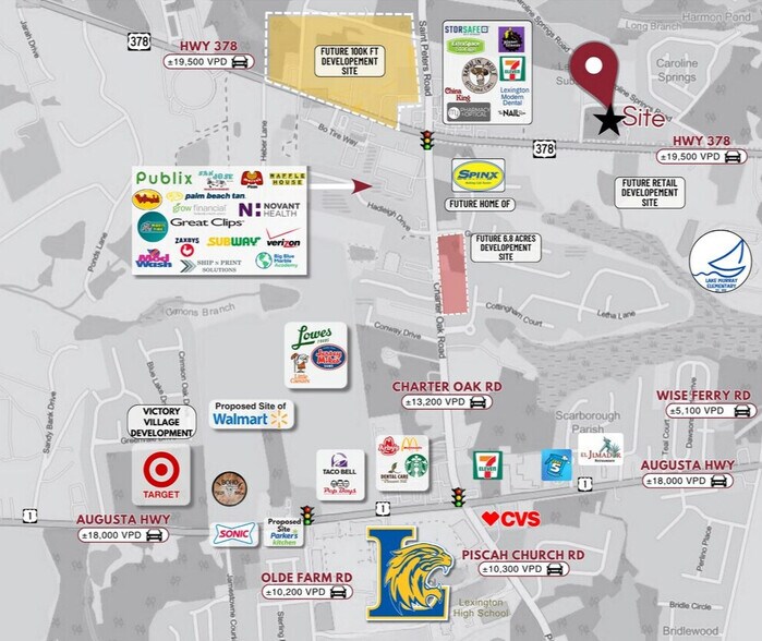 More Photos Of 730 US-378, Lexington Land For Sale