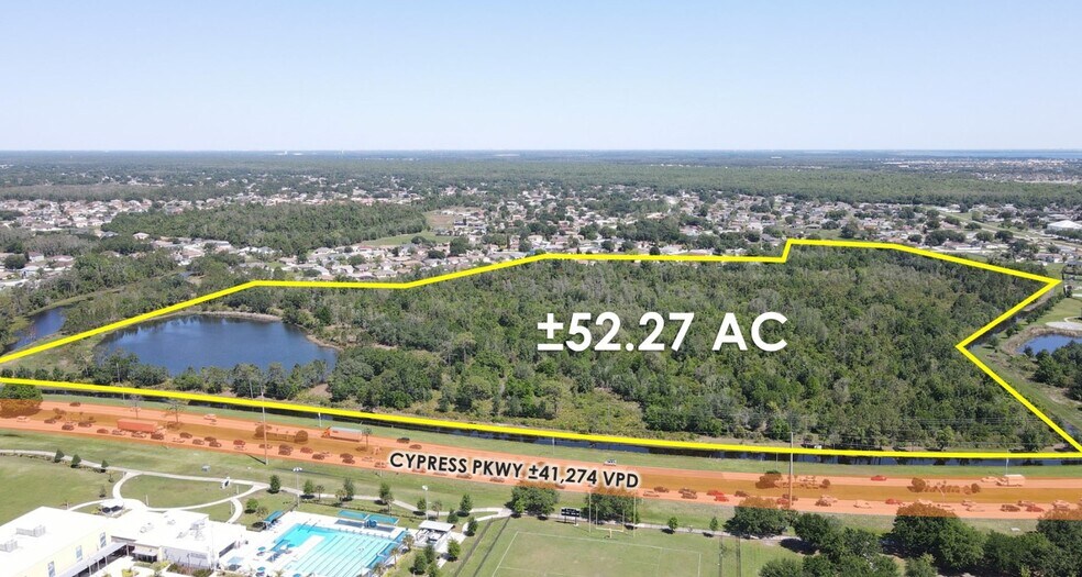 Primary Photo Of Adj to 751 Cypress Pky, Poinciana Land For Sale
