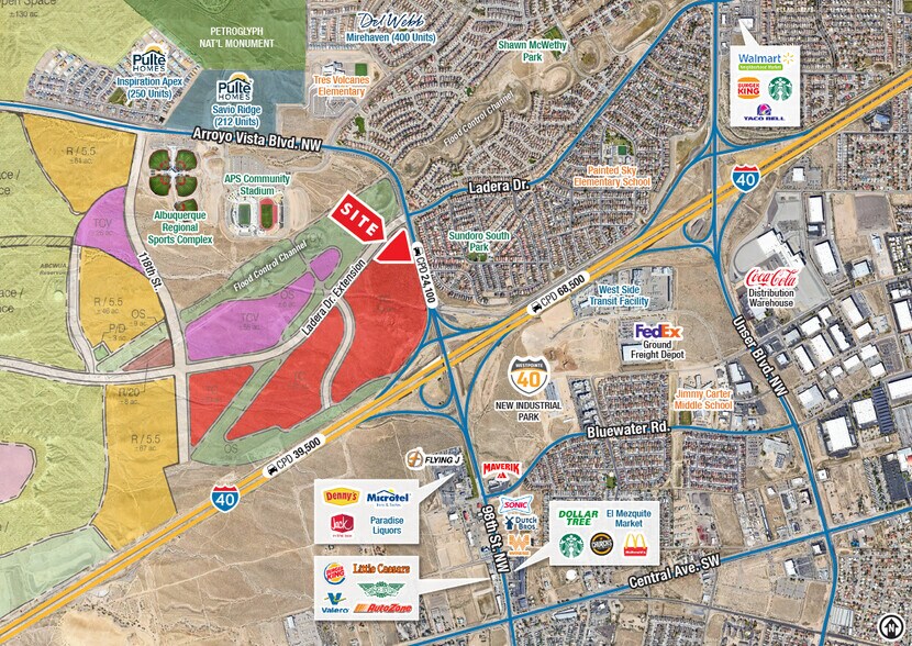 More Photos Of Arroyo Vista Blvd @ Ladera Dr NW, Albuquerque Land For Sale