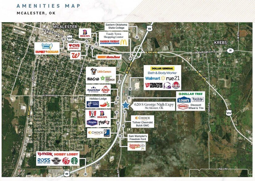 More Photos Of 620 George Nigh Expy, Mcalester Fast Food For Sale